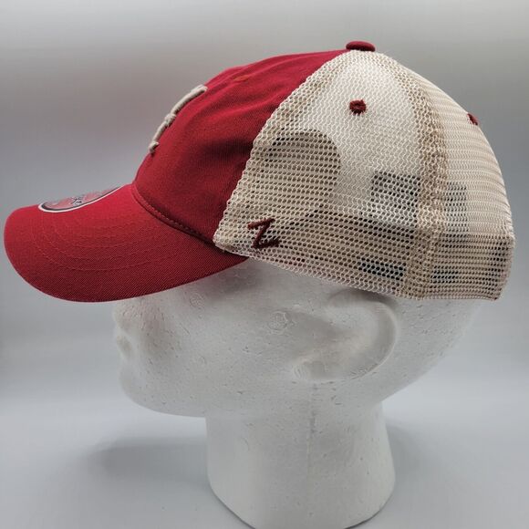 Zephyr Alabama Crimson Tide Mens Womens Trucker Hat Mesh Back Snapback SEC NCAA - Picture 6 of 11